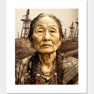 Osage Nation: Indigenous Oklahoma Osage Woman Posters and Art